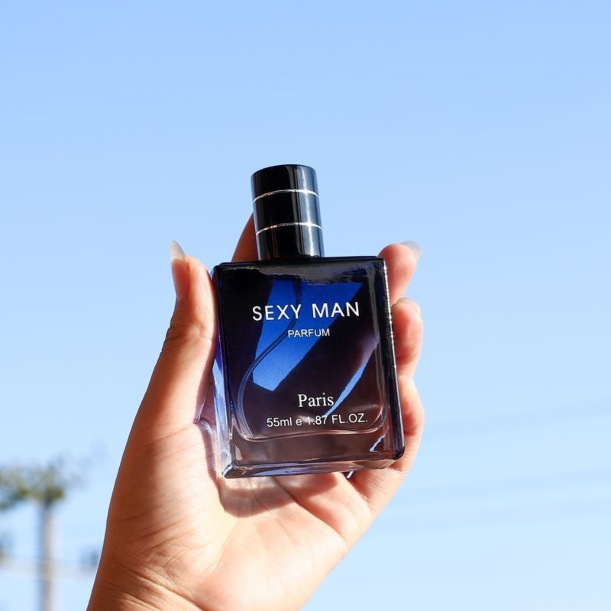 Perfume Fragrance Long Lasting - Perfume Masculino Amadeirado e Marinho 50ml,