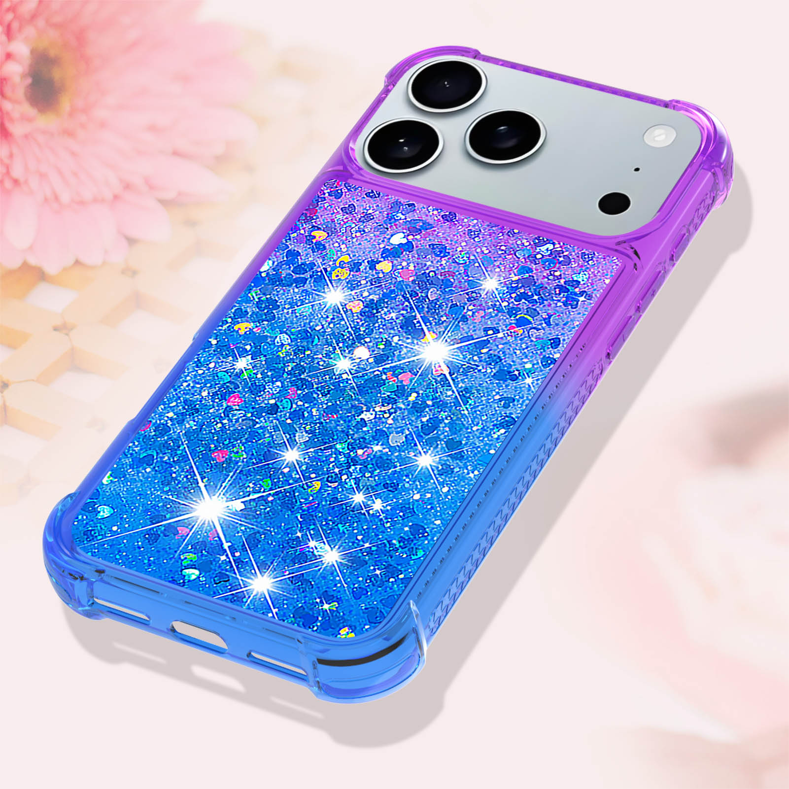 Fragance X - Capa de Celular com Glitter Líquido