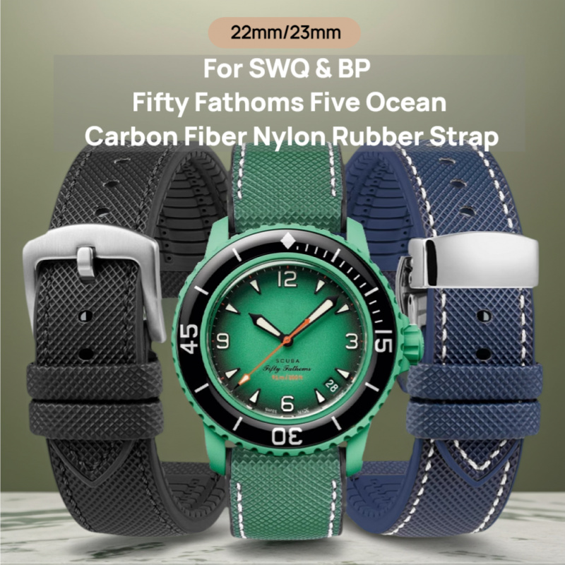 Fragance X - 22mm 23mm Para Swatch X Blancpain