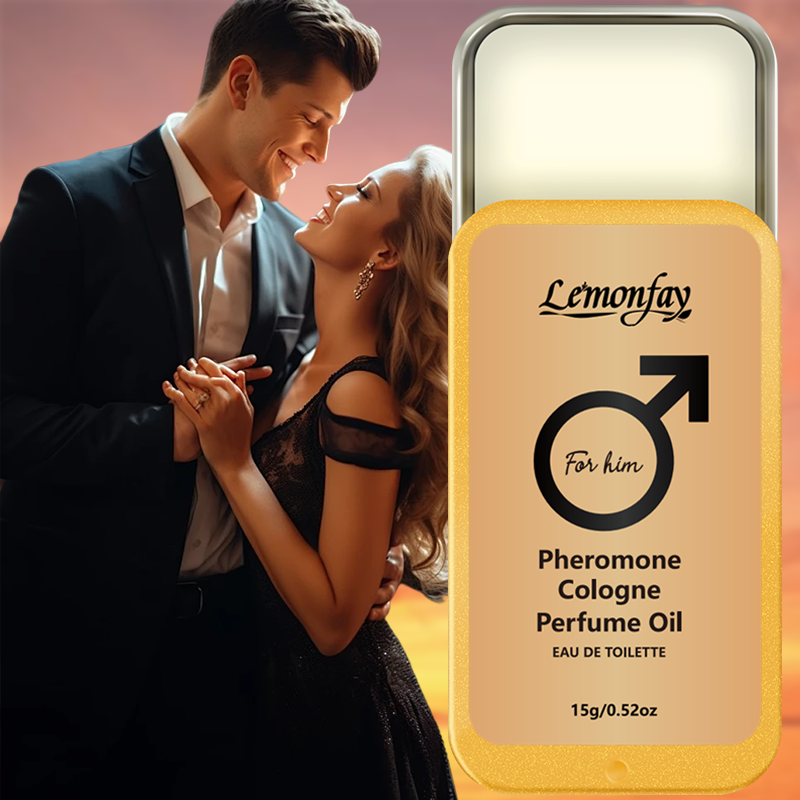 Perfume Fragrance Long Lasting - Bálsamo de Fragrância com Feromônios Lemonfay