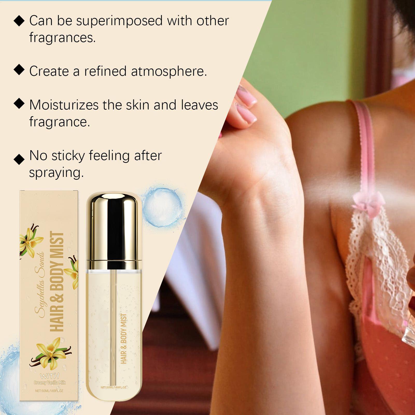 Fragrance Perfume For Hair - Baunilha perfume persistente skyy fragrância creme