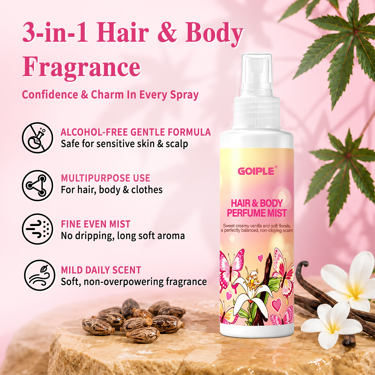 Perfume para Cabelo e Corpo, S - Fragrance Perfume For Hair avaliação e preço