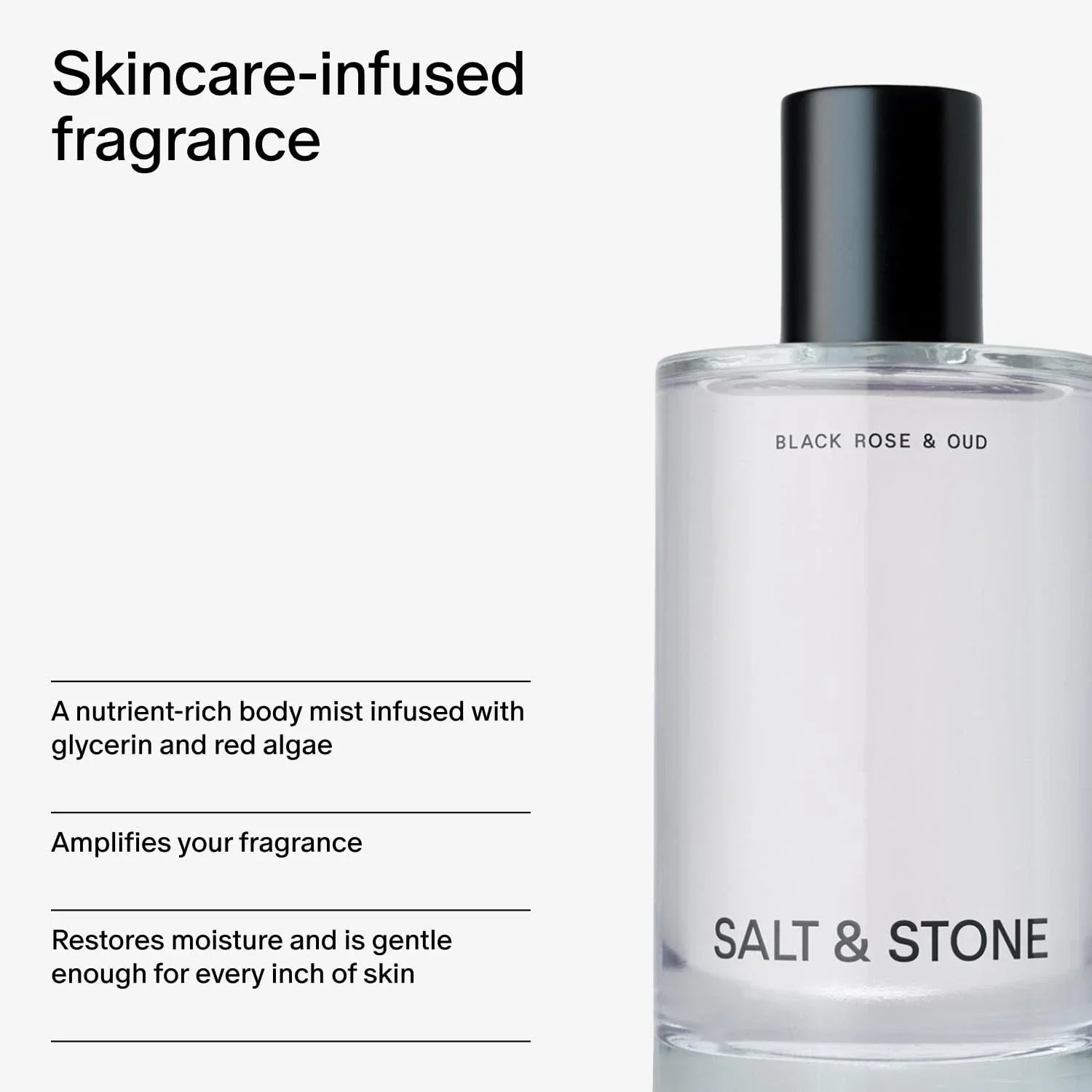 SALT & STONE Black Rose & Oud  - Perfume Fragrance Long Lasting avaliação e preço