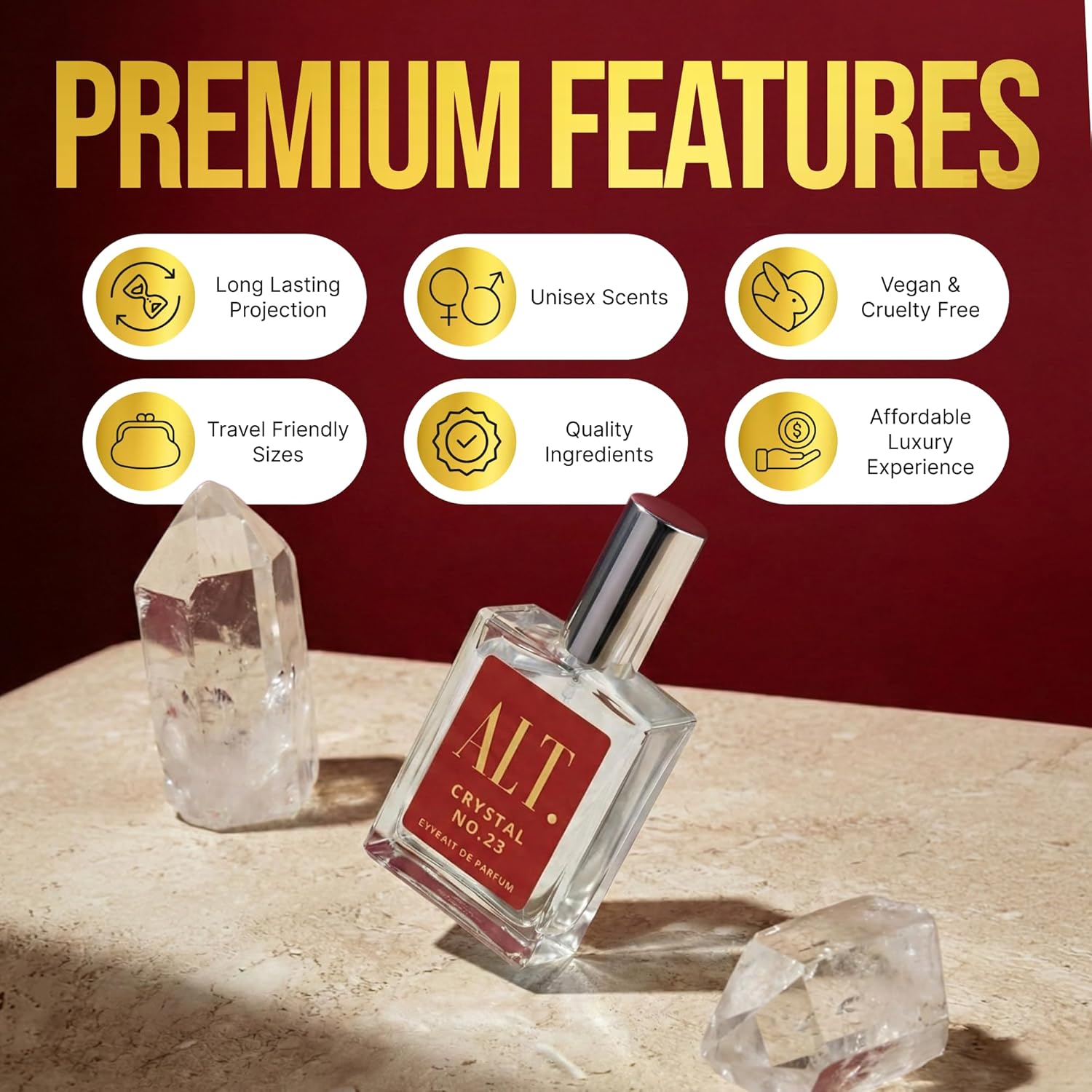 ALT. FRAGRÂNCIAS Crystal No. 2 - Perfume Fragrance For Women avaliação e preço