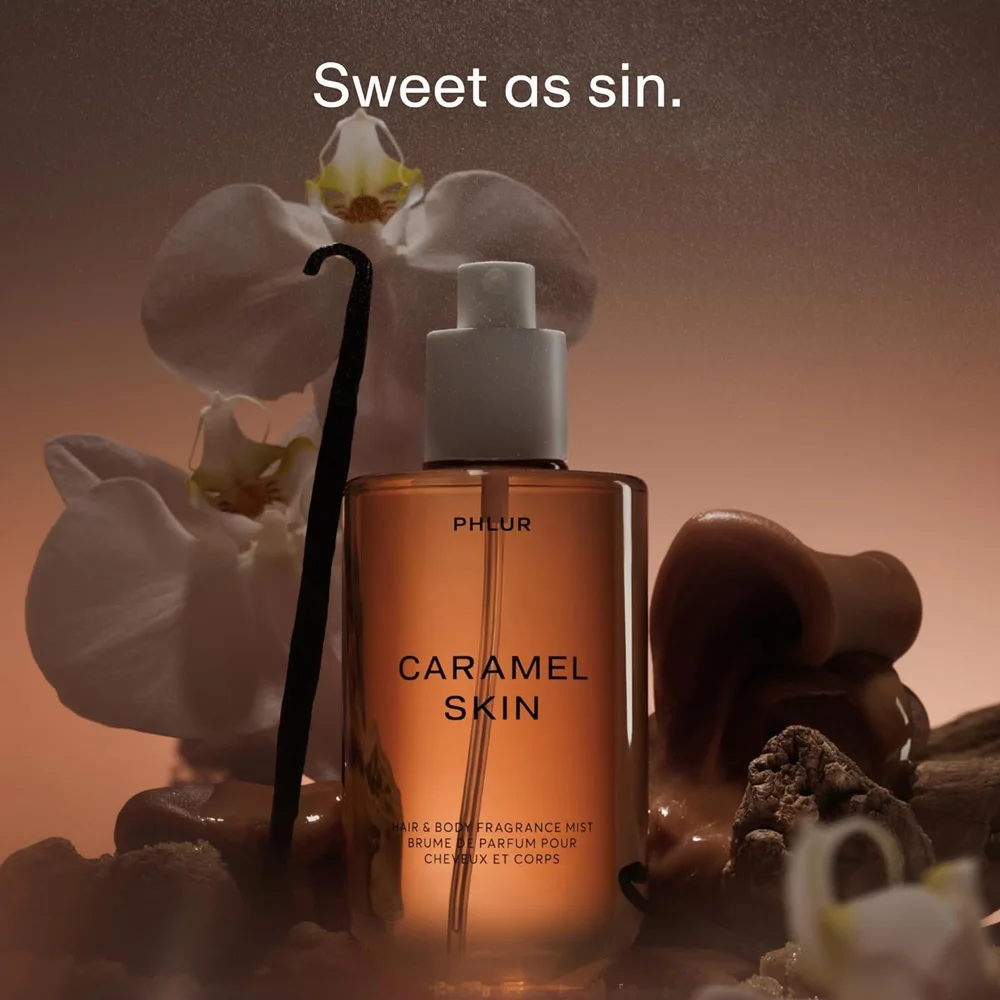 PHLUR Caramel Skin Hair & Body - Fragrance Perfume For Hair avaliação e preço